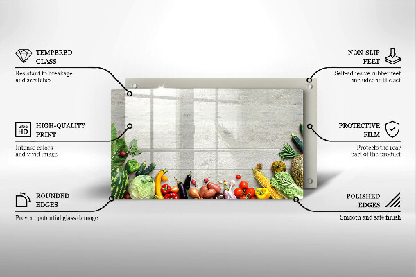 Tábua corte Vegetais em tábuas