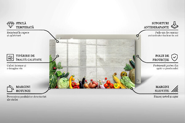 Tábua corte Vegetais em tábuas