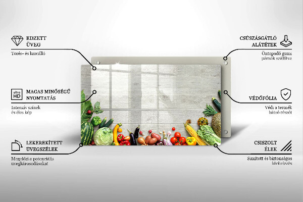 Tábua corte Vegetais em tábuas