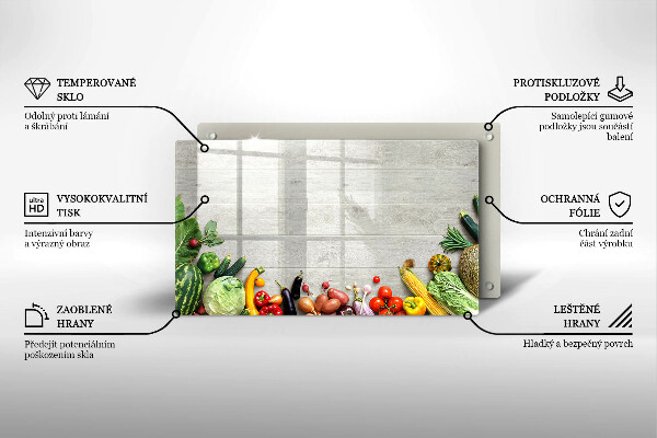 Tábua corte Vegetais em tábuas