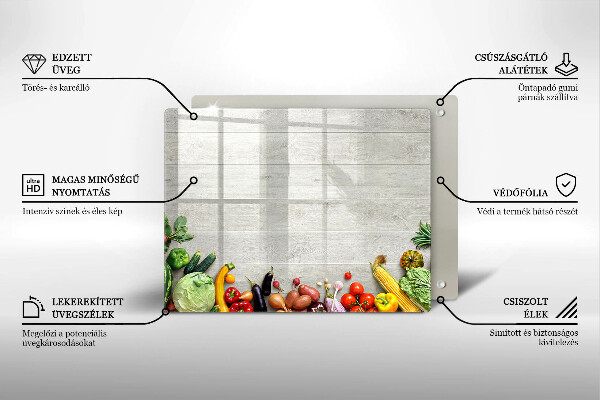 Tábua corte Vegetais em tábuas