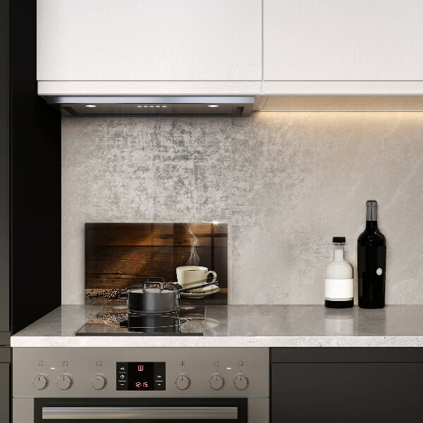 Tábua de cortar Xícara de café de madeira