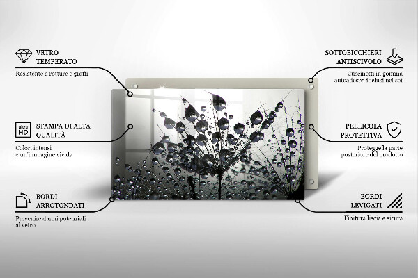 Tábua de corte Dente-de-leão e orvalho