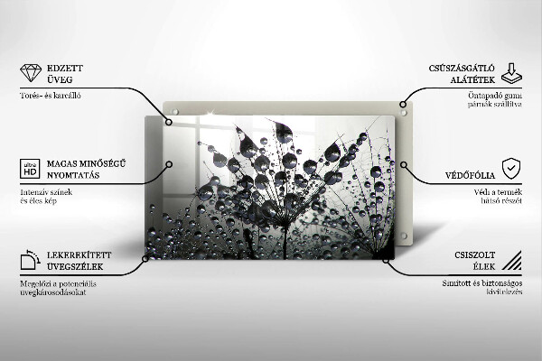 Tábua de corte Dente-de-leão e orvalho