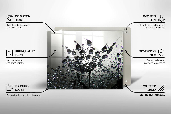 Tábua de corte Dente-de-leão e orvalho