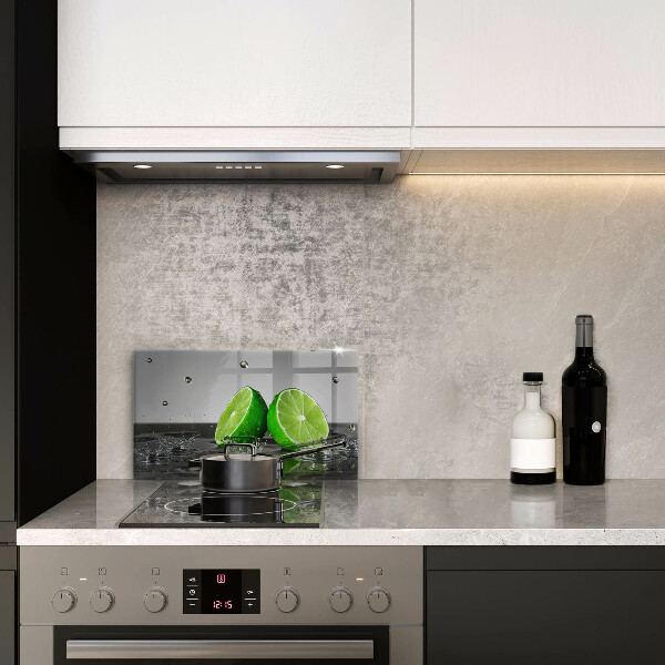 Tábua de cortar alimentos Limões suculentos e água