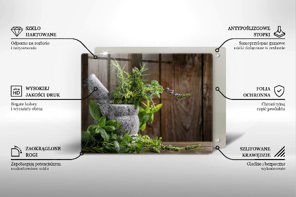 Tábua corte Plantas ervas e madeira