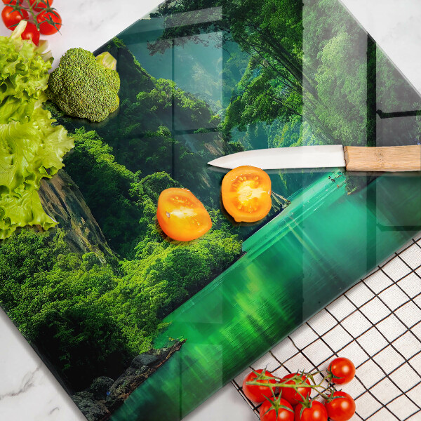 Tábua corte Paisagem da lagoa