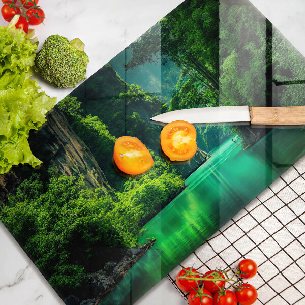 Tábua corte Paisagem da lagoa