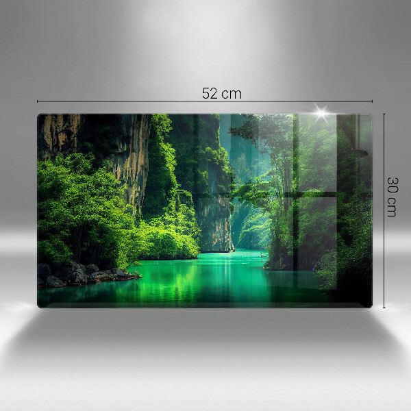 Tábua corte Paisagem da lagoa