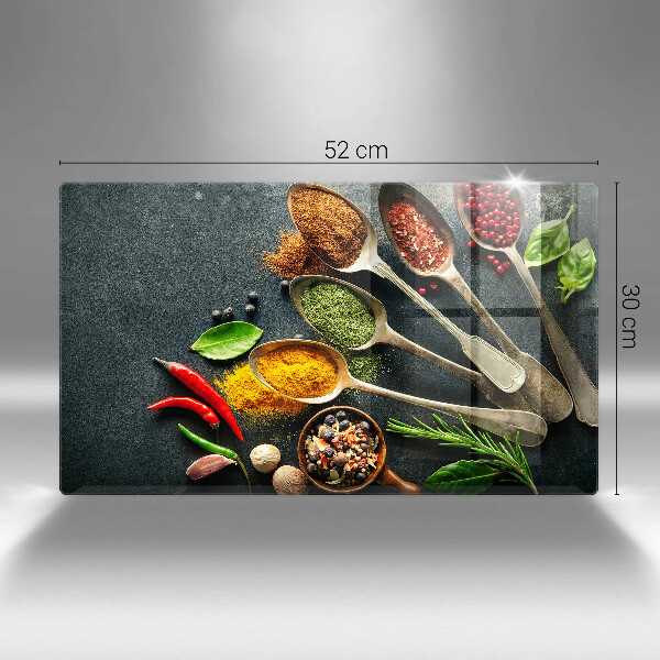 Tábua para corte Colheres de tempero de cozinha