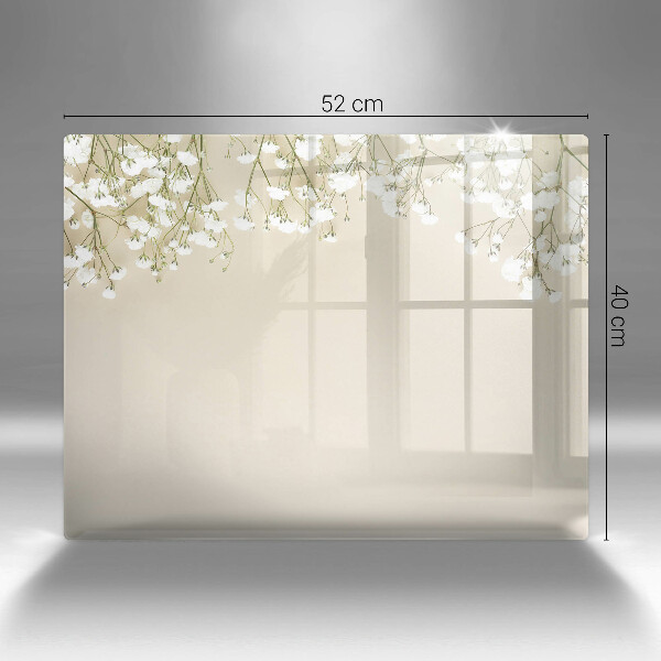 Tábua de cortar Flores boho de Gypsophila