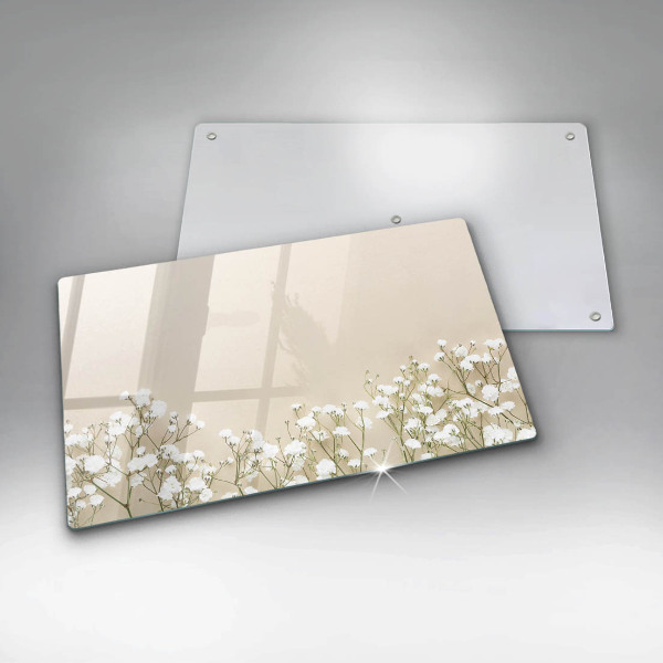 Tábua de cortar Flores boho de Gypsophila