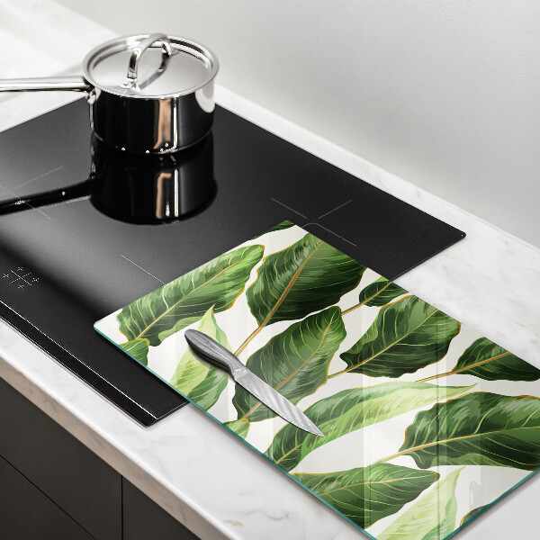 Tábua de cortar Folhas de bananeira