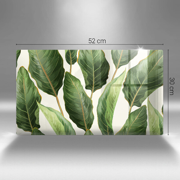 Tábua de cortar Folhas de bananeira