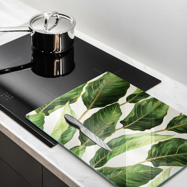 Tábua de cortar Folhas de bananeira