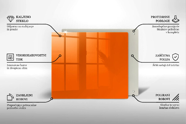 Tábua cozinha Cor laranja