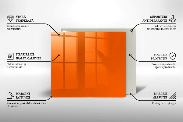 Tábua cozinha Cor laranja