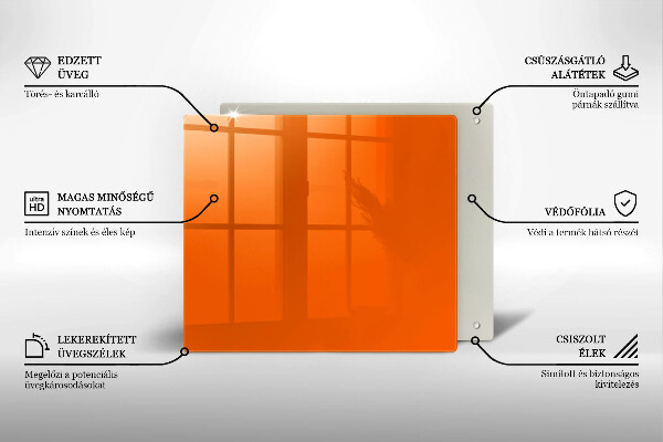 Tábua cozinha Cor laranja