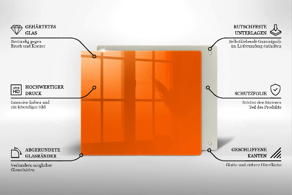 Tábua cozinha Cor laranja
