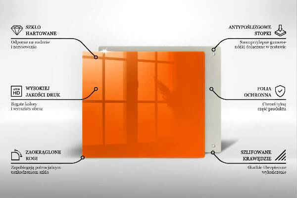 Tábua cozinha Cor laranja