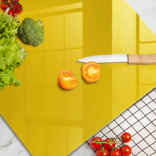 Tábua para cozinha Cor amarela