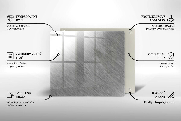 Tábua para cozinha Fundo de textura metálica