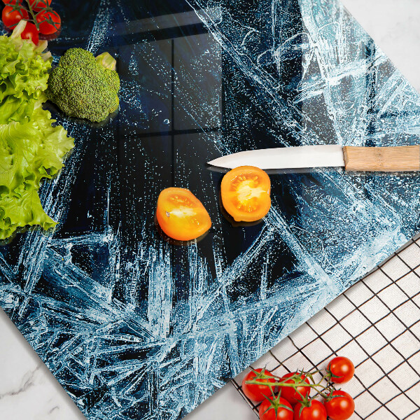 Tábua de corte Estrutura de gelo afiada