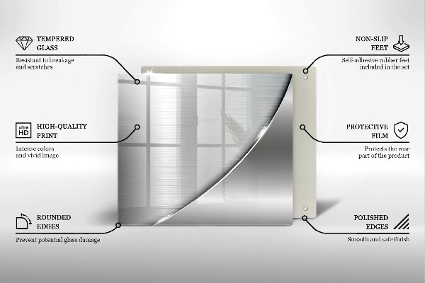 Tábua cozinha Formas metálicas