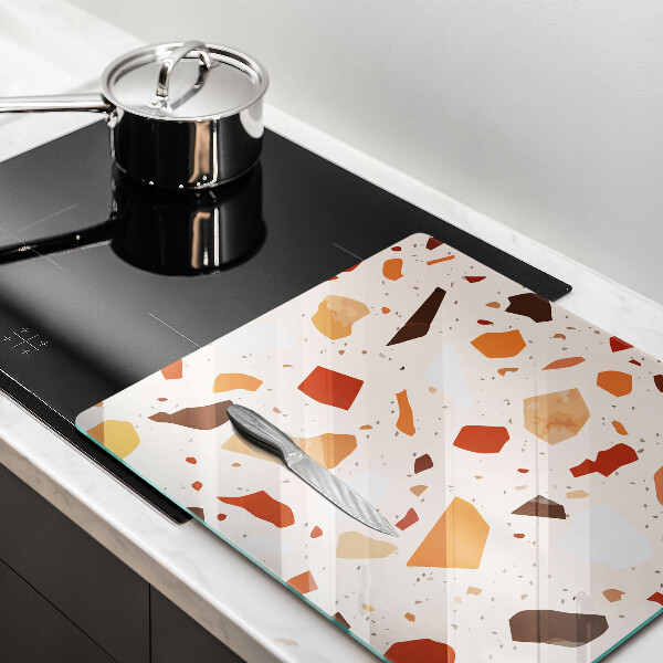 Tábua de vidro Grés decorativo