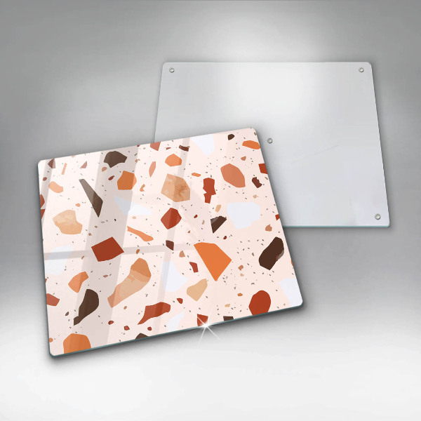 Tábua de vidro Grés decorativo