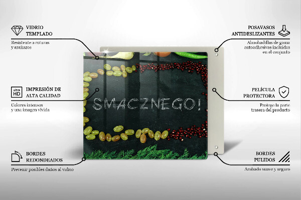 Tábua corte A inscrição Bom apetite!