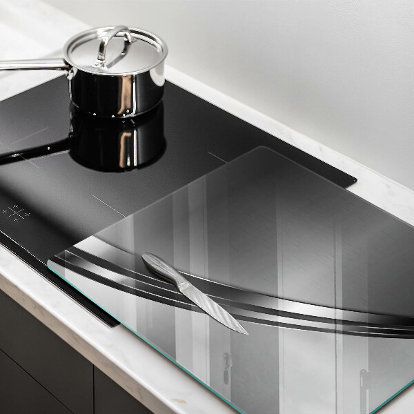 Tábua de vidro Abstração de metal