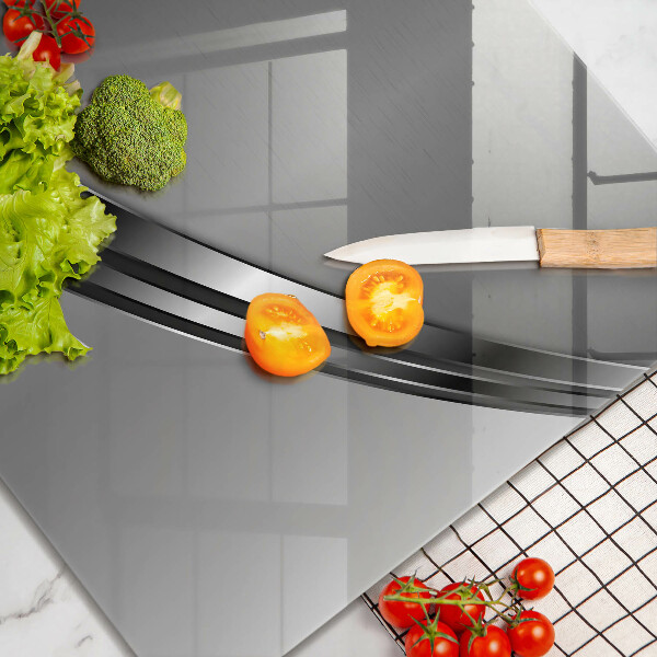 Tábua de vidro Abstração de metal