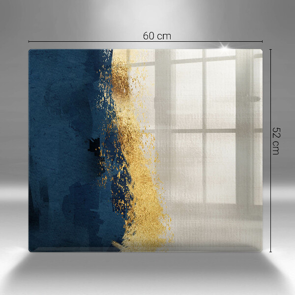 Tábua de corte Ouro abstrato