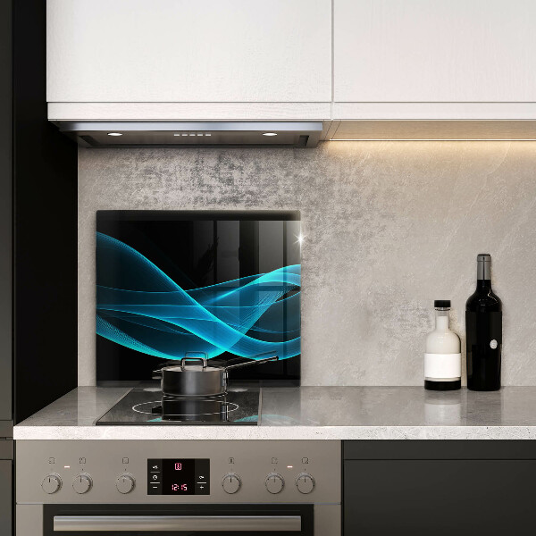 Tábua cozinha Abstração azul