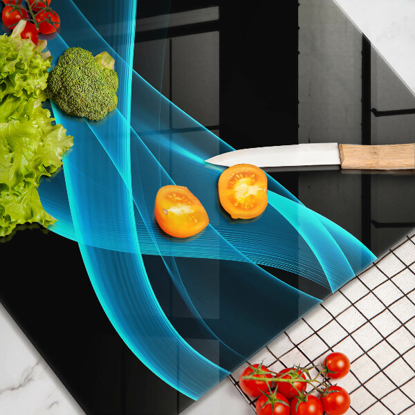 Tábua cozinha Abstração azul