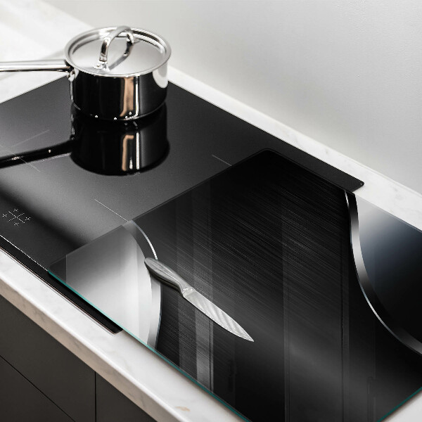 Tábua para cozinha Abstração de metal