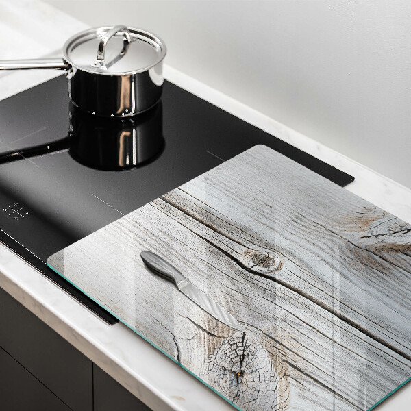 Tábua de cortar de vidro Estrutura de madeira leve