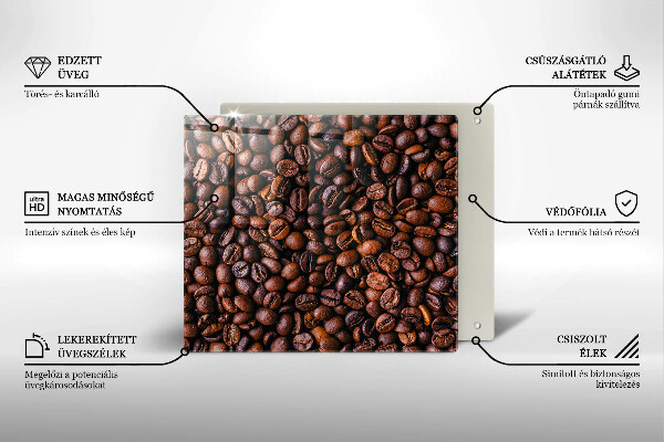 Tábua de cortar Grãos de café