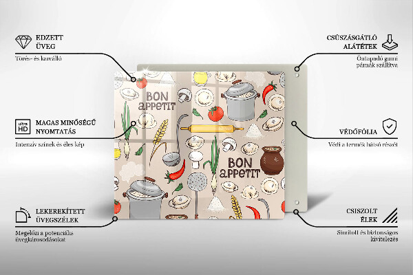 Tábua para corte Ilustração de cozinha