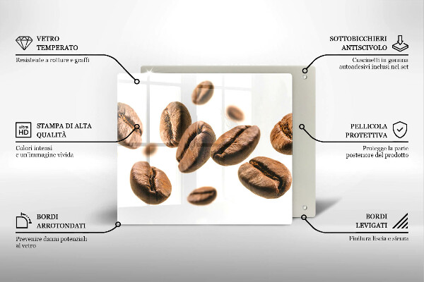 Tábua de corte Grãos de café