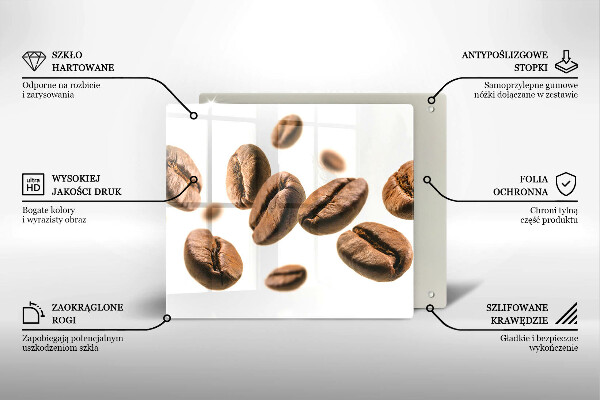 Tábua de corte Grãos de café