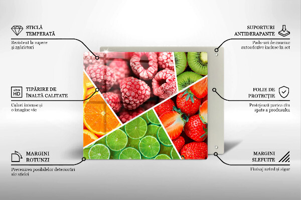 Tábua cozinha Frutas coloridas