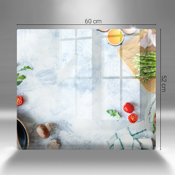 Tábua de cortar Ingredientes na cozinha