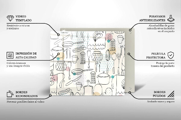 Tábua corte Acessórios de cozinha