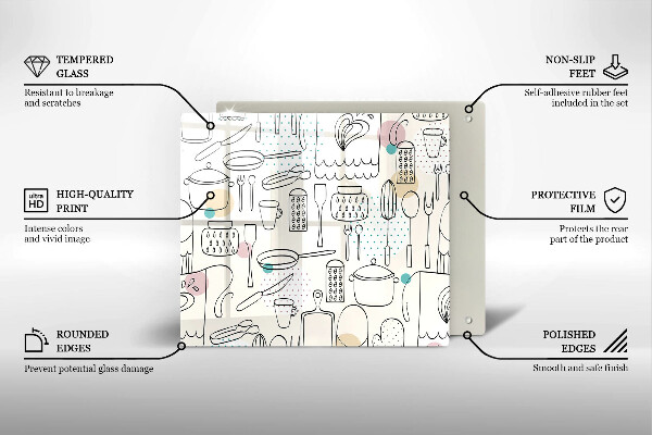 Tábua corte Acessórios de cozinha