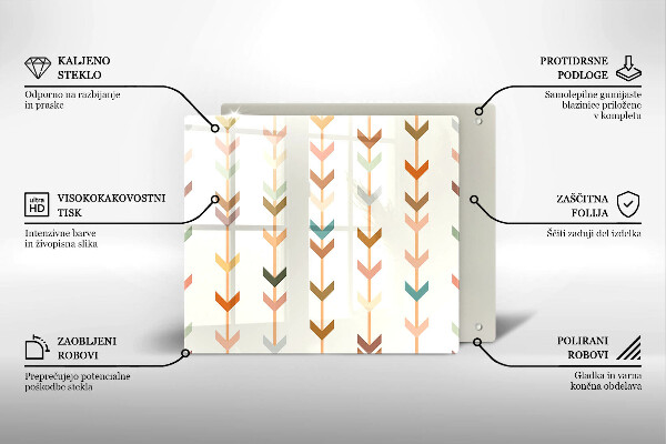 Tábua de cortar alimentos Elementos geométricos