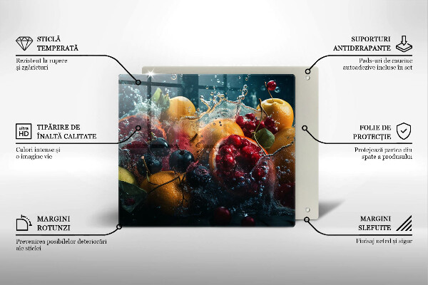 Tábua de cortar Fruta na água