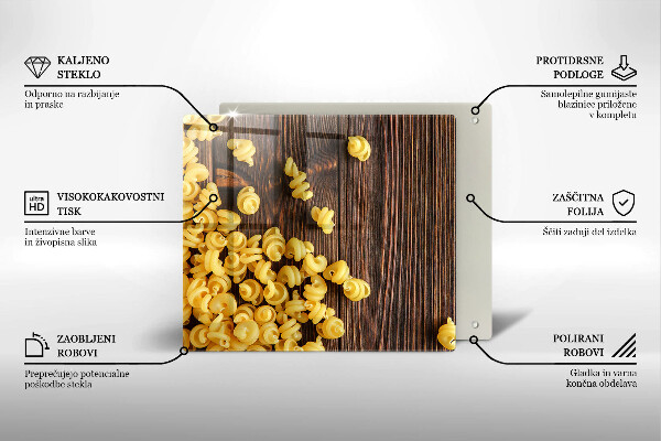 Tábua de cortar alimentos Massa na mesa